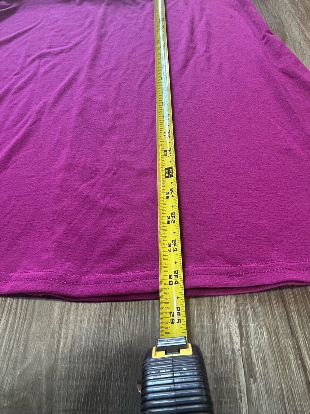 Magenta Cold Shoulder Tunic Top Strappy V-Neck Short Sleeve Size S - Picture 5 of 7